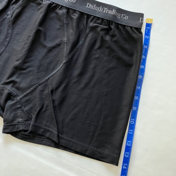 Men's Duluth Trading Company Buck Naked Performance Short BLACK Boxer Briefs 2XL - Picture 3 of 6